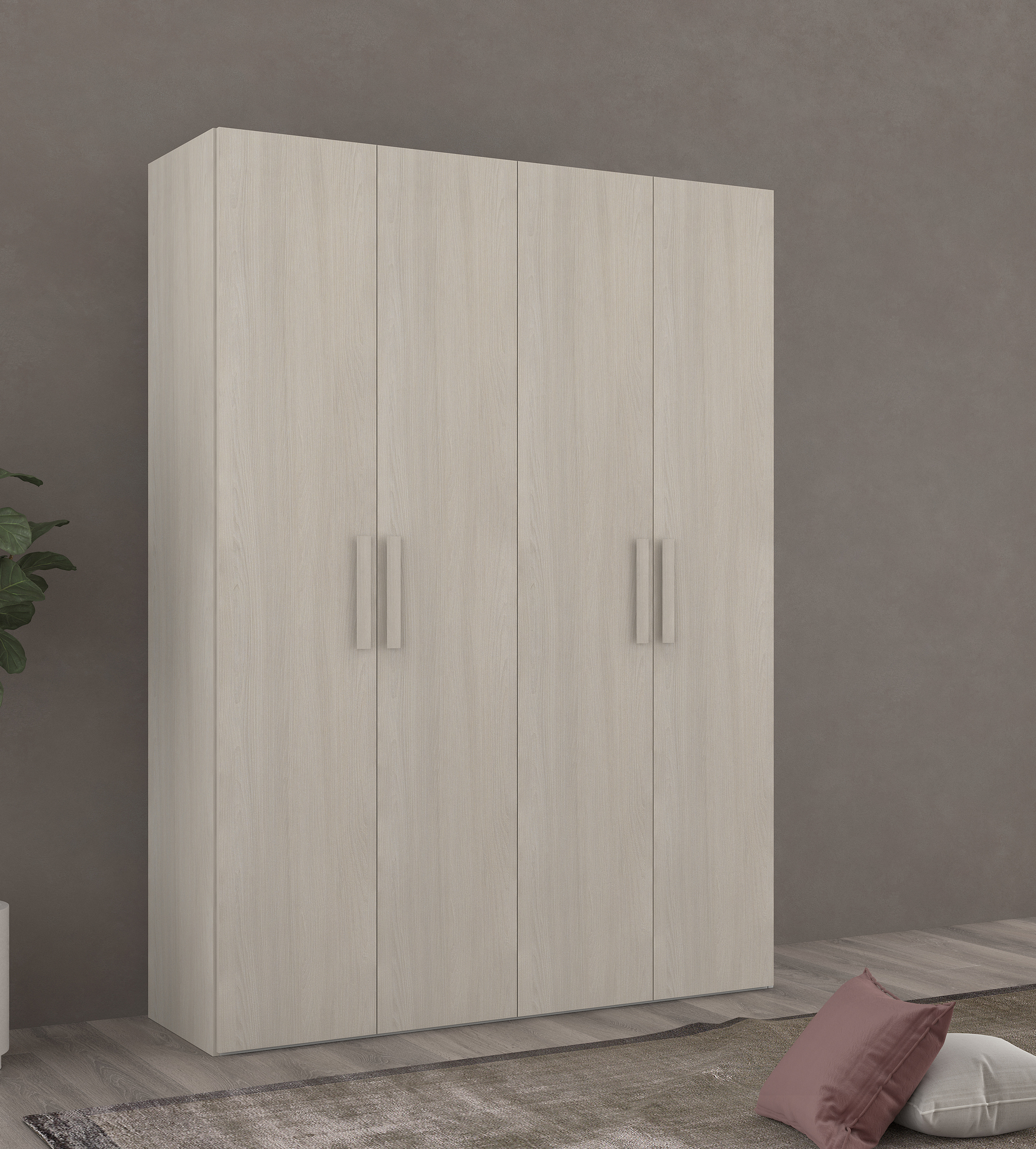 ARMADIO MOD. NEW IDA CM 173X53 H. 236.5 OLMO