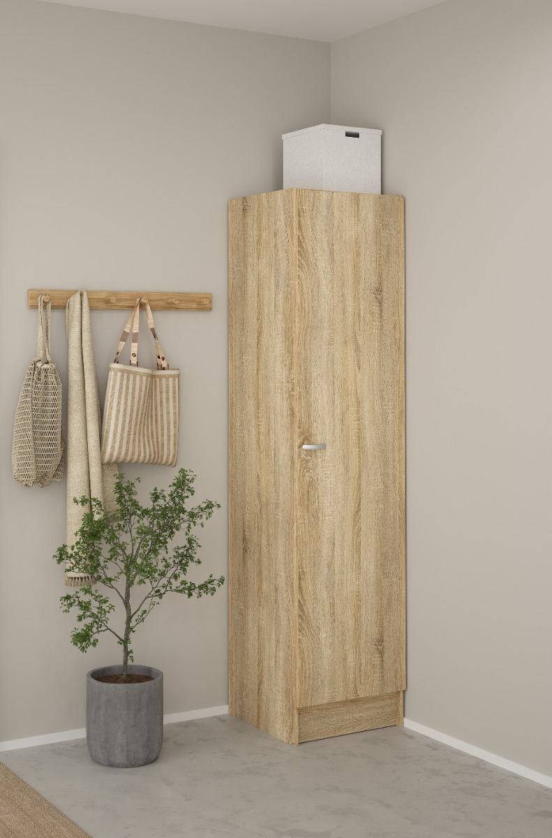ARMADIO MOD. FOCUS CM 49.2X47 H. 200 OAK 