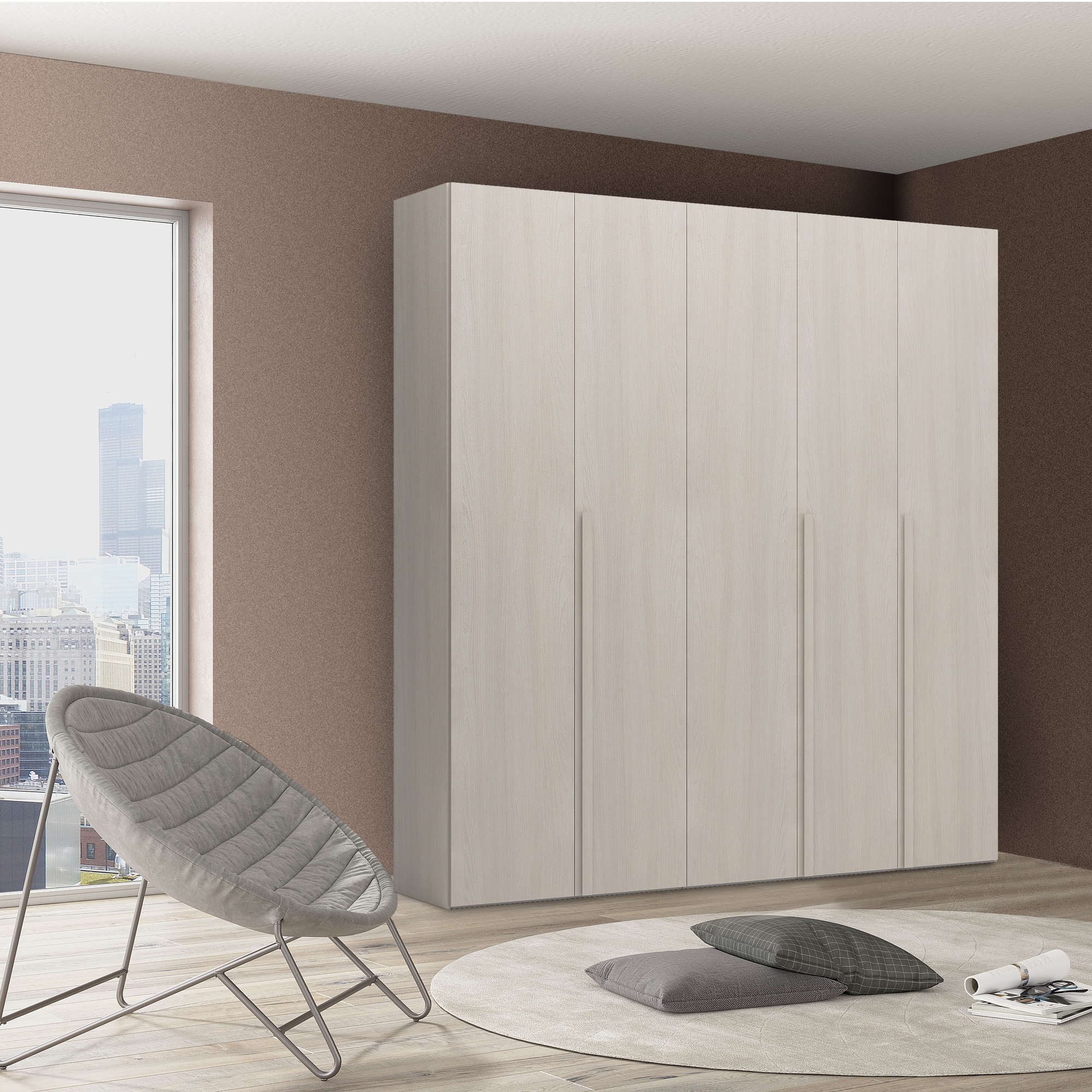 ARMADIO MOD. LOFT 225X58 H. 247 OLMO