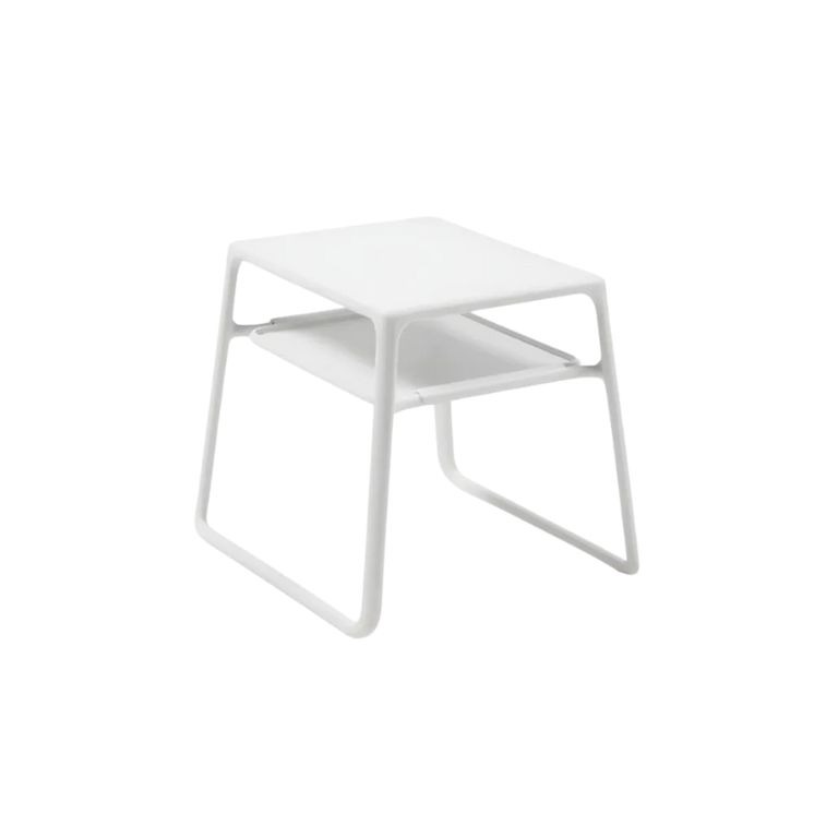 NARDI OUTDOOR - TAVOLINO MOD.POP 29X37 CM POLIPROPILENE BIANCO OPACO