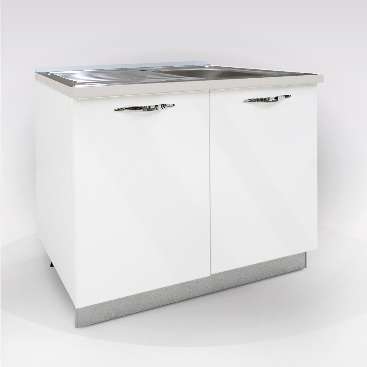 SOTTOLAVELLO MIRA 90X60 H. 86 BIANCO LUCIDO