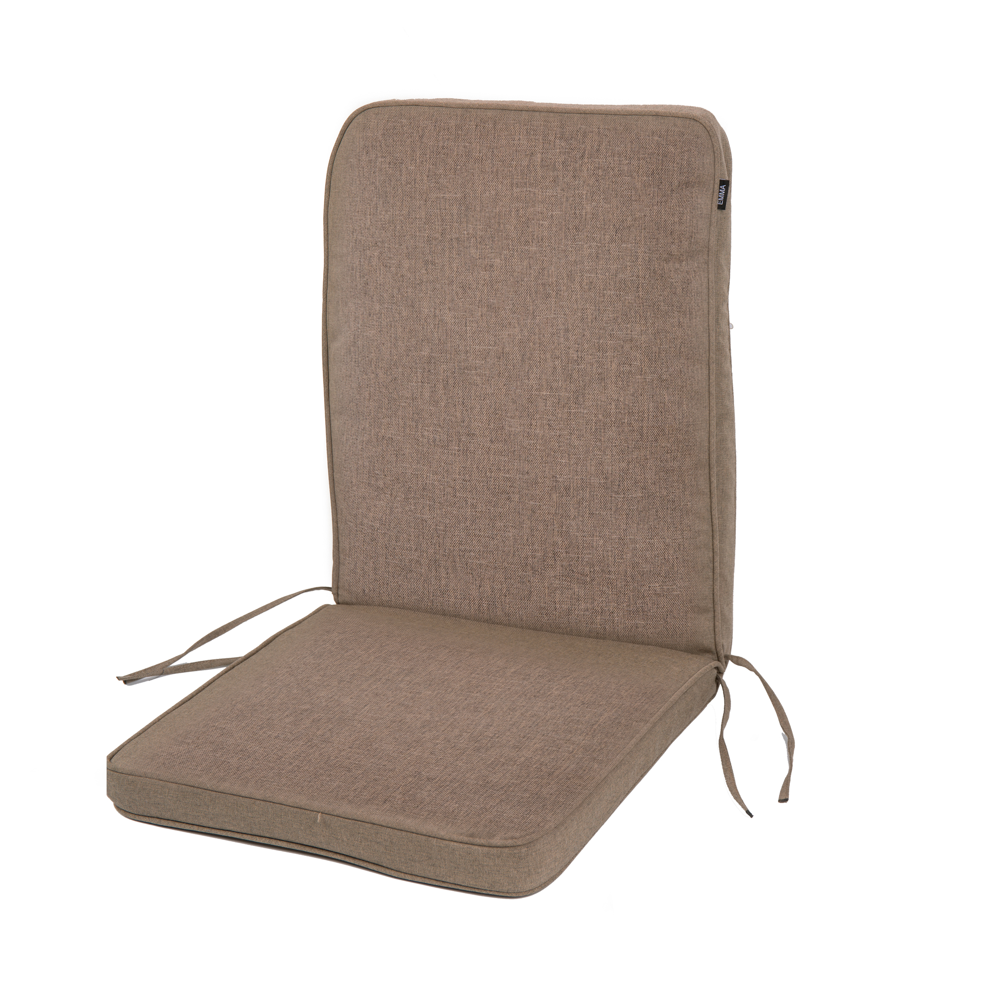 CUSCINO DA ESTERNO SCHIENALE BASSO CM 47X105 TORTORA