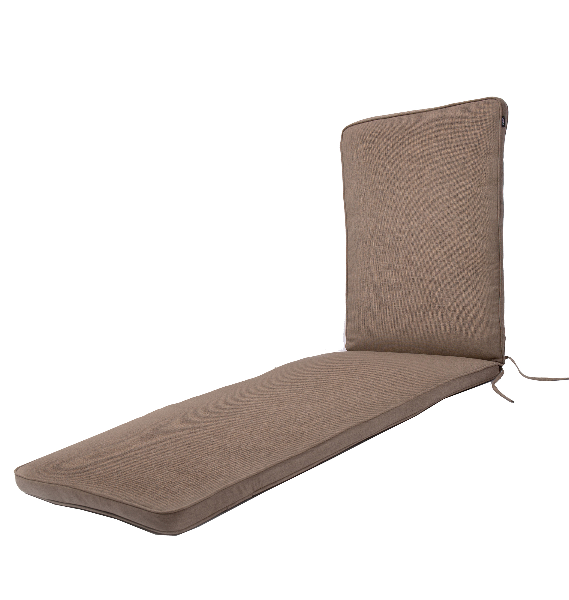 CUSCINO LETTINO DA ESTERNO CM 55X195 TORTORA