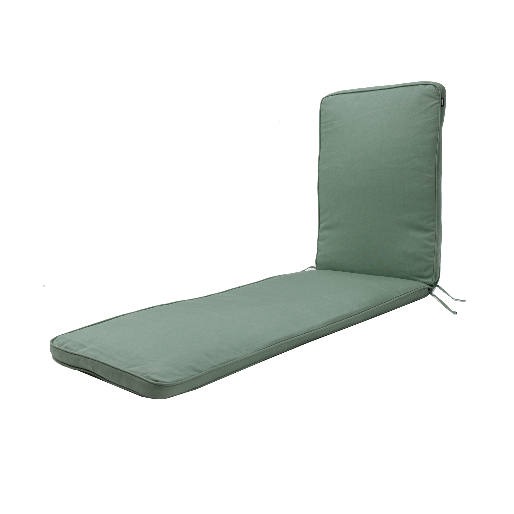 CUSCINO LETTINO DA ESTERNO CM 55X195 VERDE SALVIA