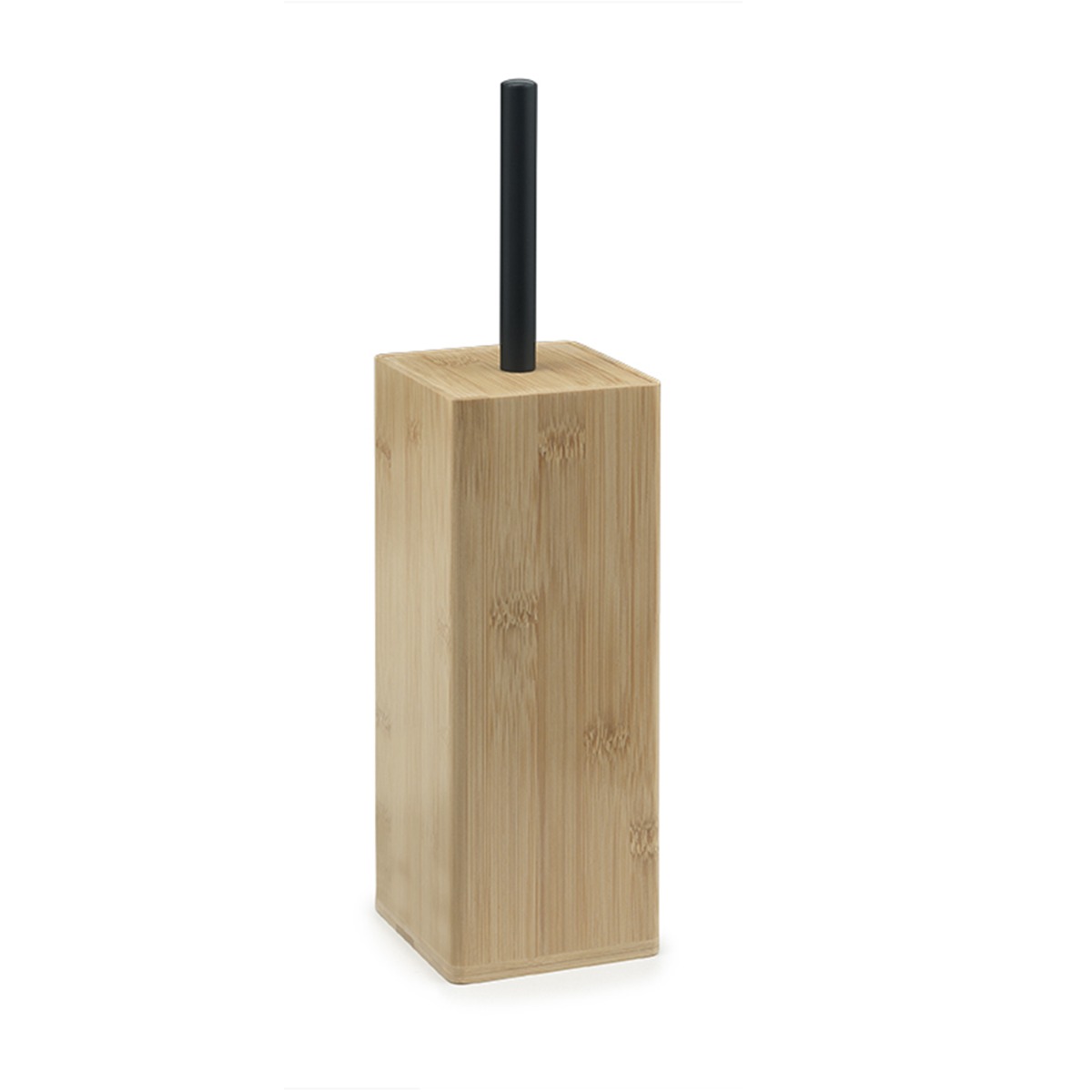 LINEA BONNIE - PORTASCOPINO ALTO IN BAMBU' NATURALE E NERO MATT