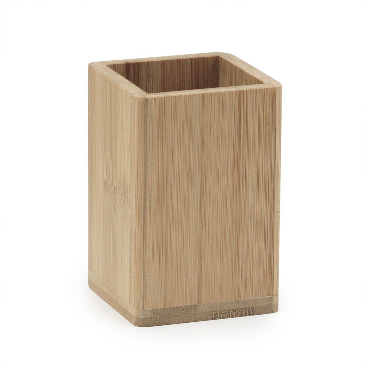 LINEA BONNIE - BICCHIERE PORTASPAZZOLINI IN BAMBU' NATURALE 