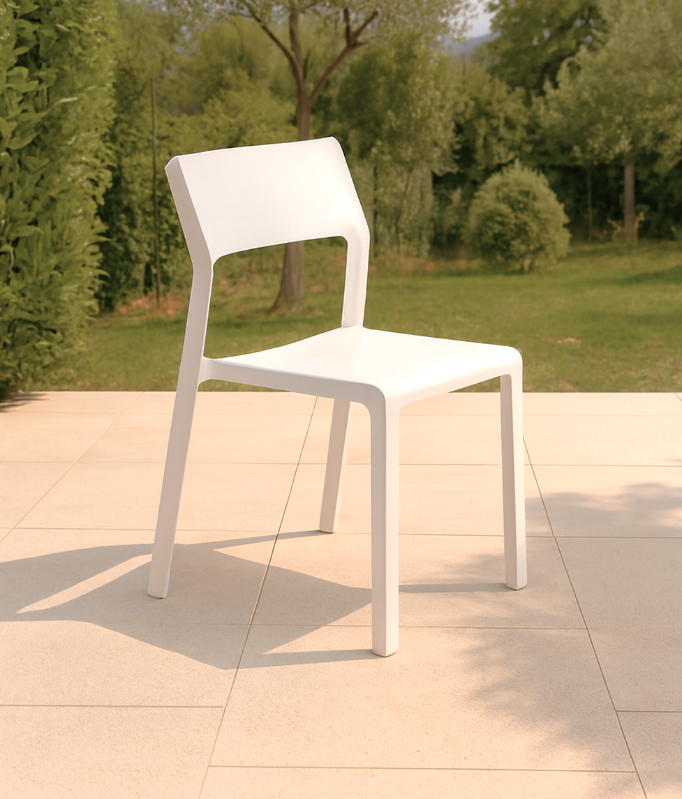NARDI OUTDOOR - SEDIA MOD. TRILL BISTROT BIANCO