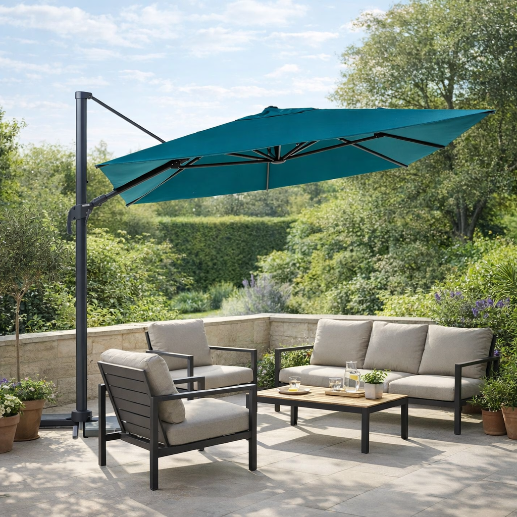 OMBRELLONE A BRACCIO MOD. MELHIA MT 3X4 OTTANIO