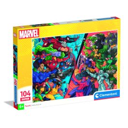 CLEMENTONI SUPER - PUZZLE 104 PEZZI MARVEL HEROES VS VILLAINS: vendita ...
