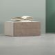 COMODINO DOVER OLMO E BRONZO