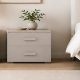 COMODINO MOD. PRIME CM 53.5X44.5 H. 43 TORTORA    
