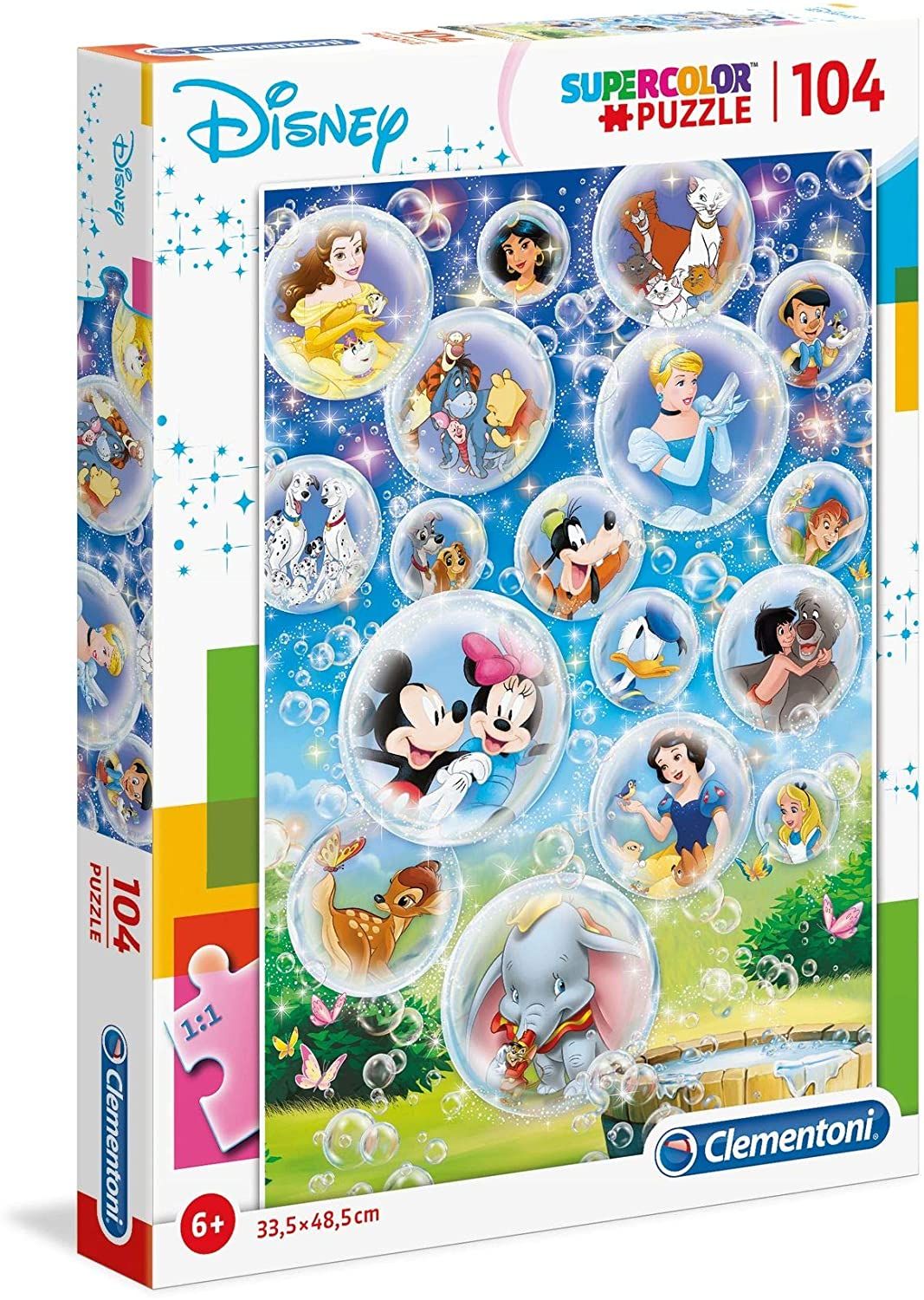 Clementoni Puzzle Supercolor Soy Luna 250 Pezzi - Per Bambini, Cartone Resistente, 29736