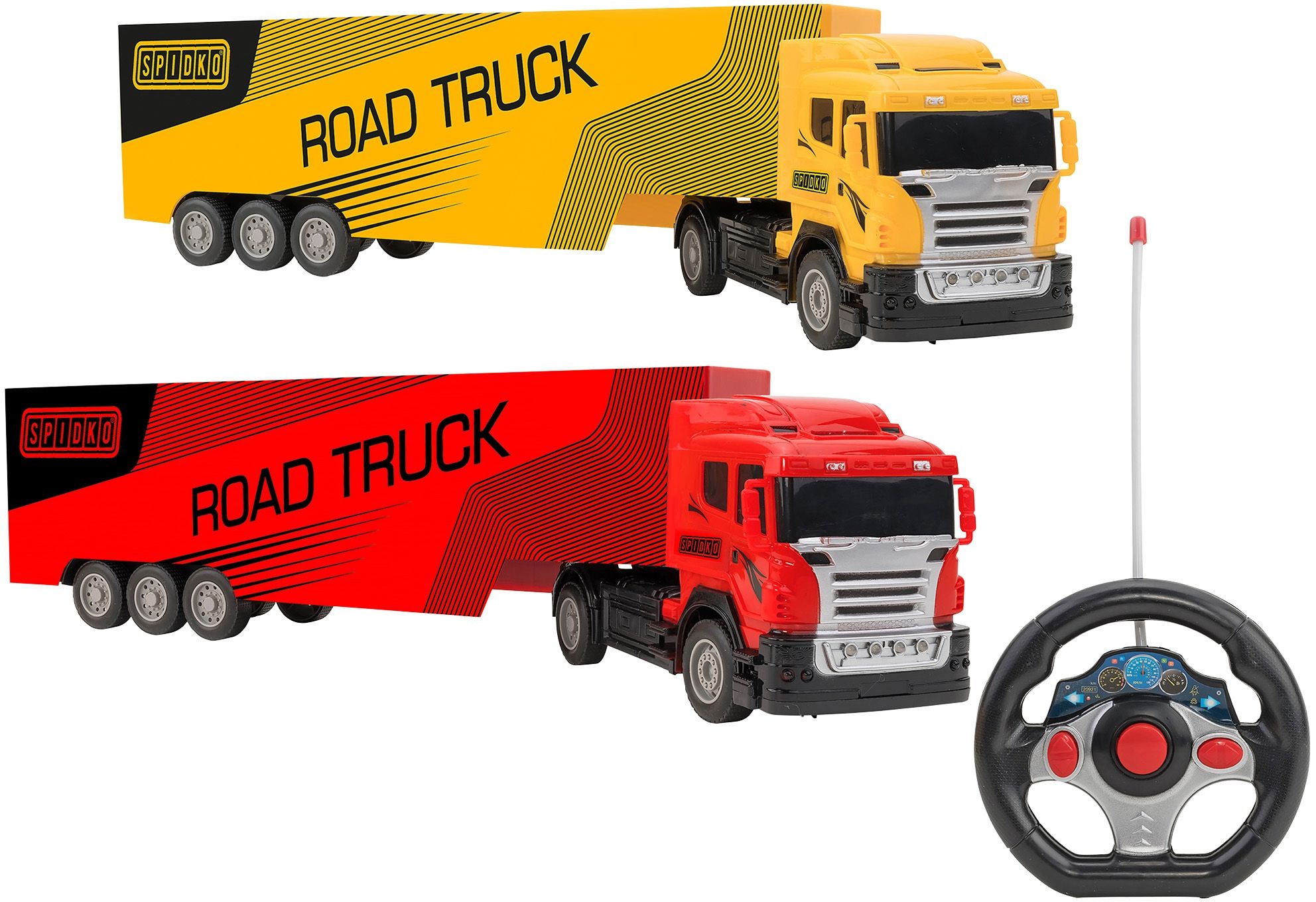 telecomandato kidero camion telecomandato con rimorchio
