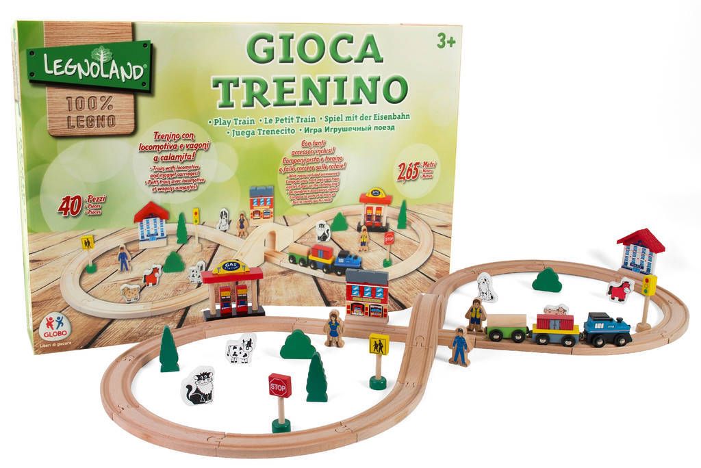 Legnoland Pista Trenino PISTA TRENO IN LEGNO