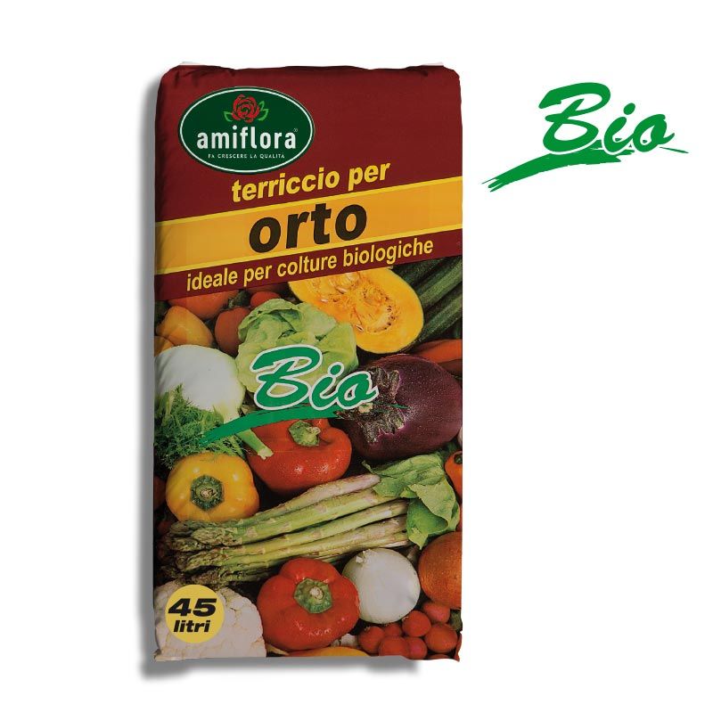 Terriccio Orticolo Algoflash – 40 Litri – Terriccio Universale Per Piante E Orto