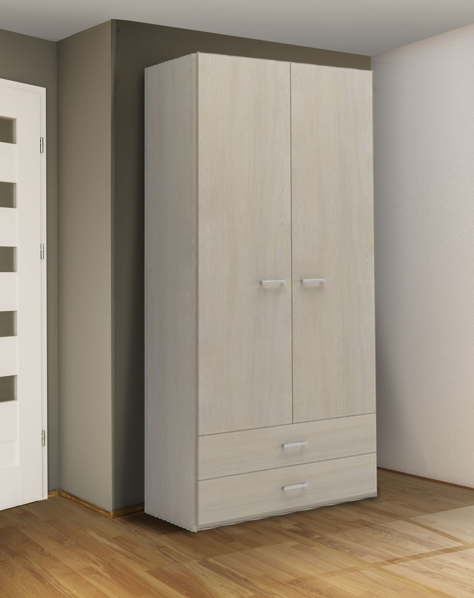 ARMADIO-STIPETTO A DUE PORTE LACCATO EPOCA PRIMI 800 DI ORIGINE