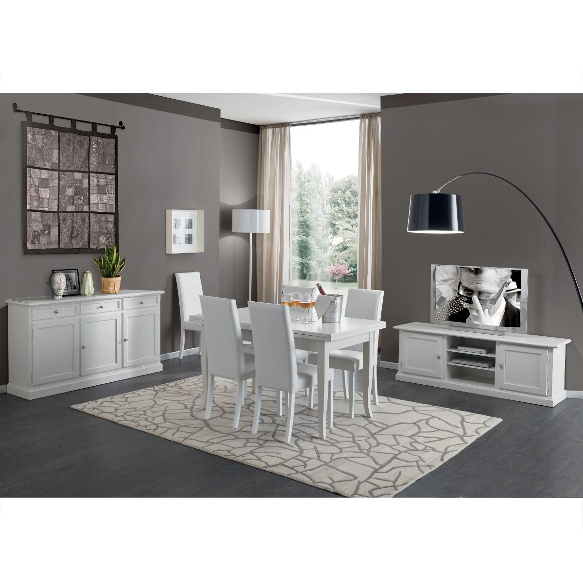 Soggiorni Classici Componibili Parete Soggiorno Mondo Convenienza