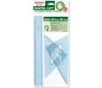 Set Squadre 45 20cm + 60 20 Cm + Riga 30 Cm Per Manci-Vertecchi Arte - 9