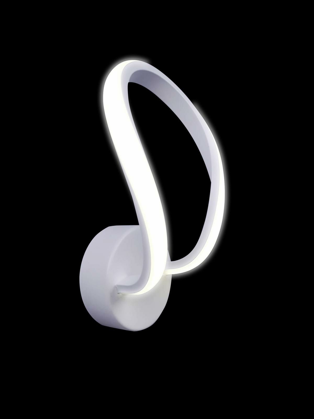 APPLIQUE A LED FOREVER BIANCO 13X10.5 H. 24.5CM - 8W 4500K 600lm 
