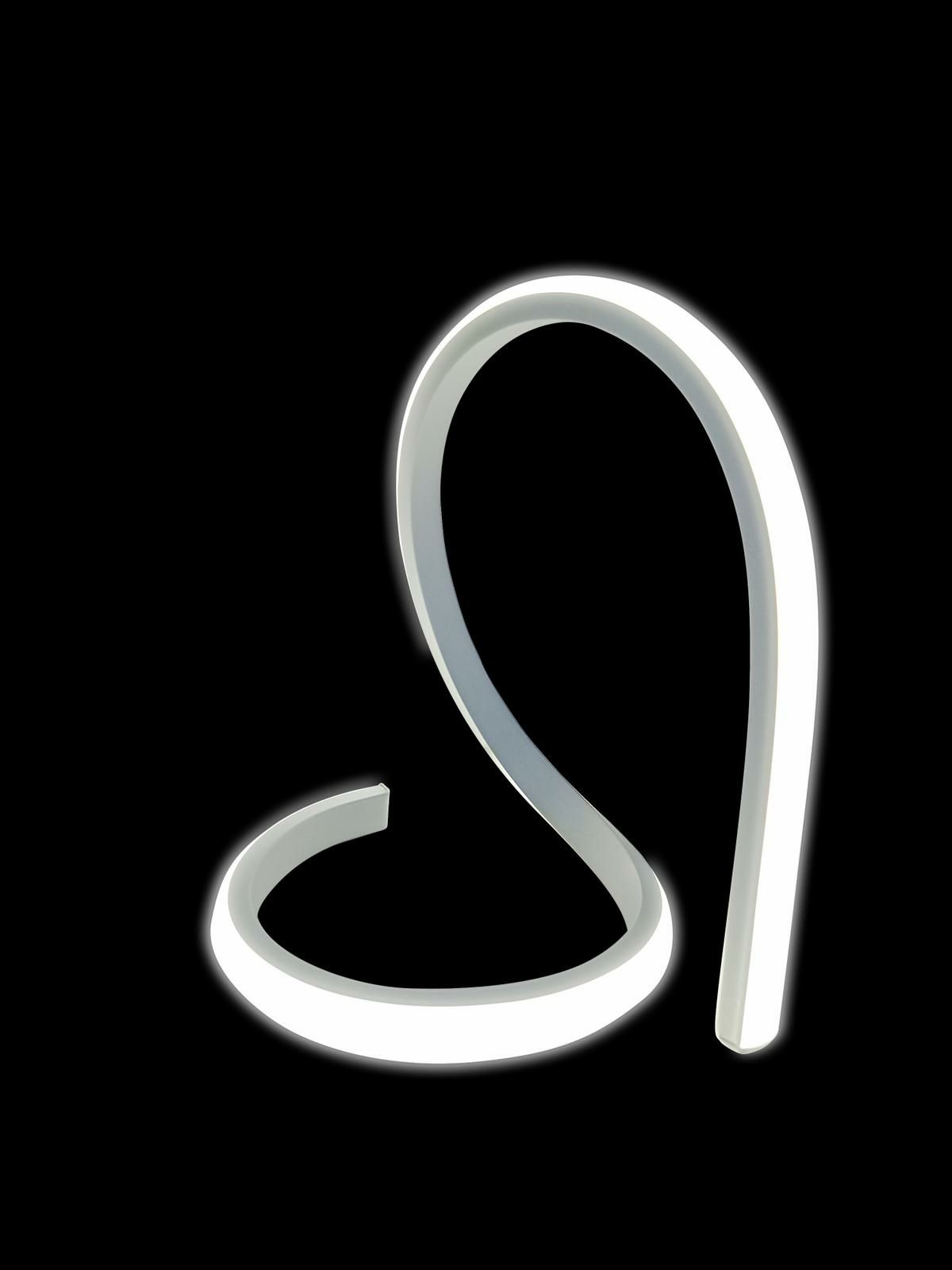 LAMPADA DA TAVOLO A LED FOREVER 20.5X17 H. 21.5CM BIANCO - 8W 4500K 700lm