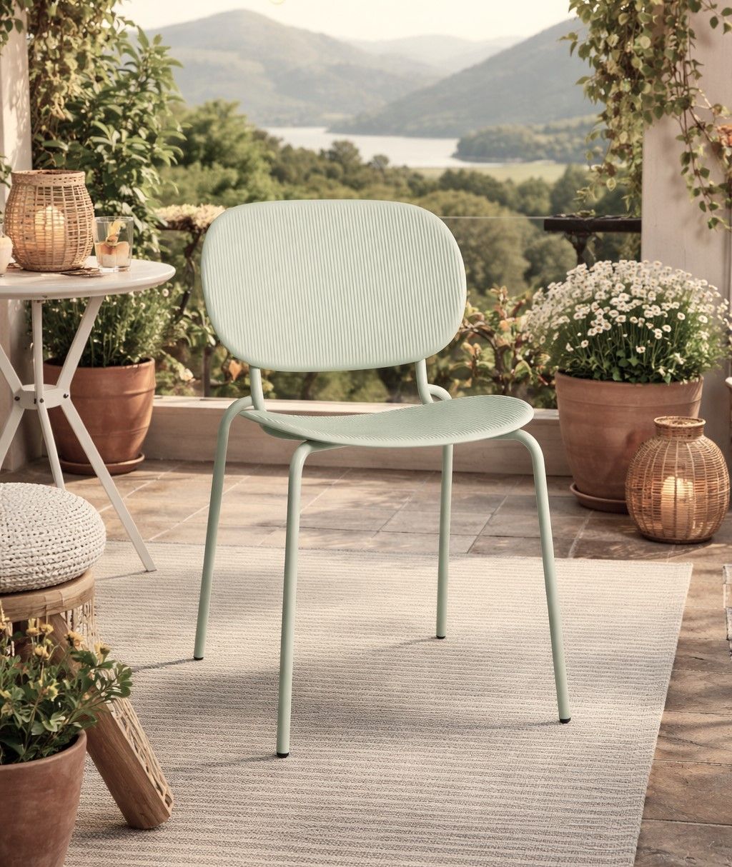 SCAB - SEDIA MOD. SISI VIBES VERDE SALVIA 