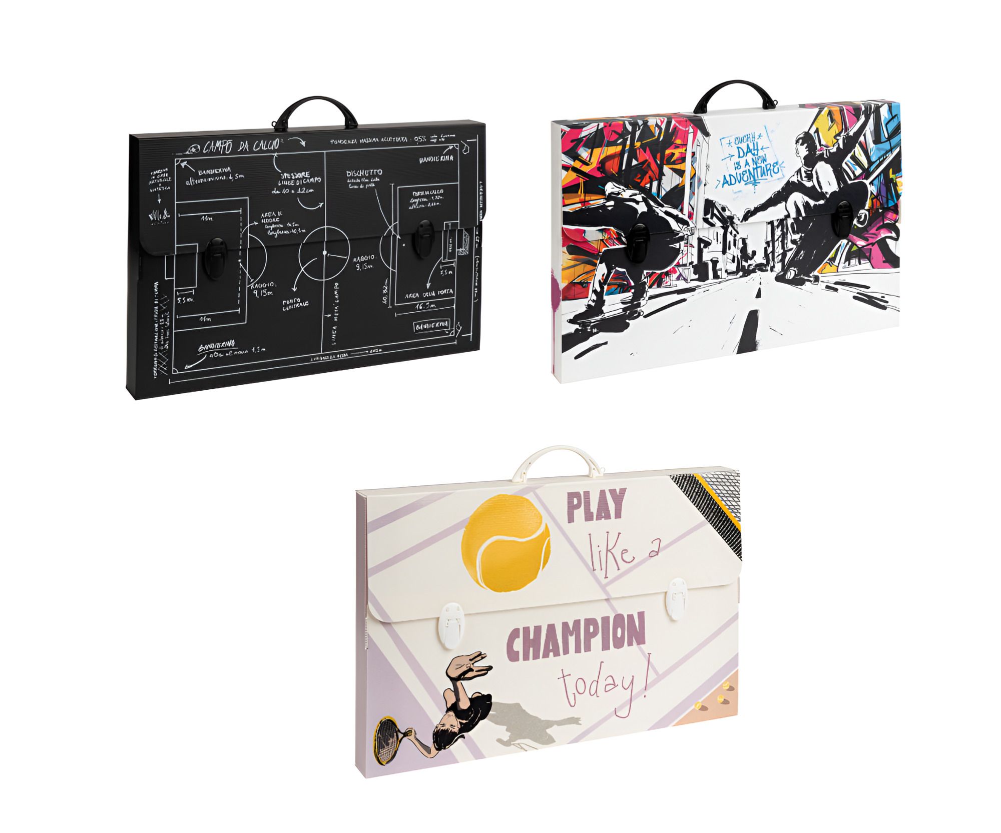 FAVORIT - VALIGETTA DESIGN SPORT 56.5X5.5 H.36.5 CM ASSORTITO