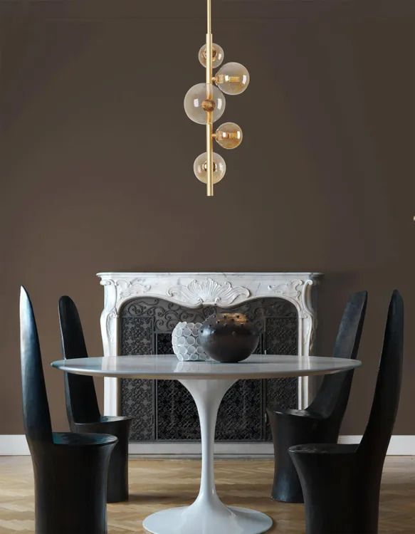 SOSPENSIONE FENIX ORO SATINATO E MIELE 24.5x80.5CM - 5XG9 MAX 28W