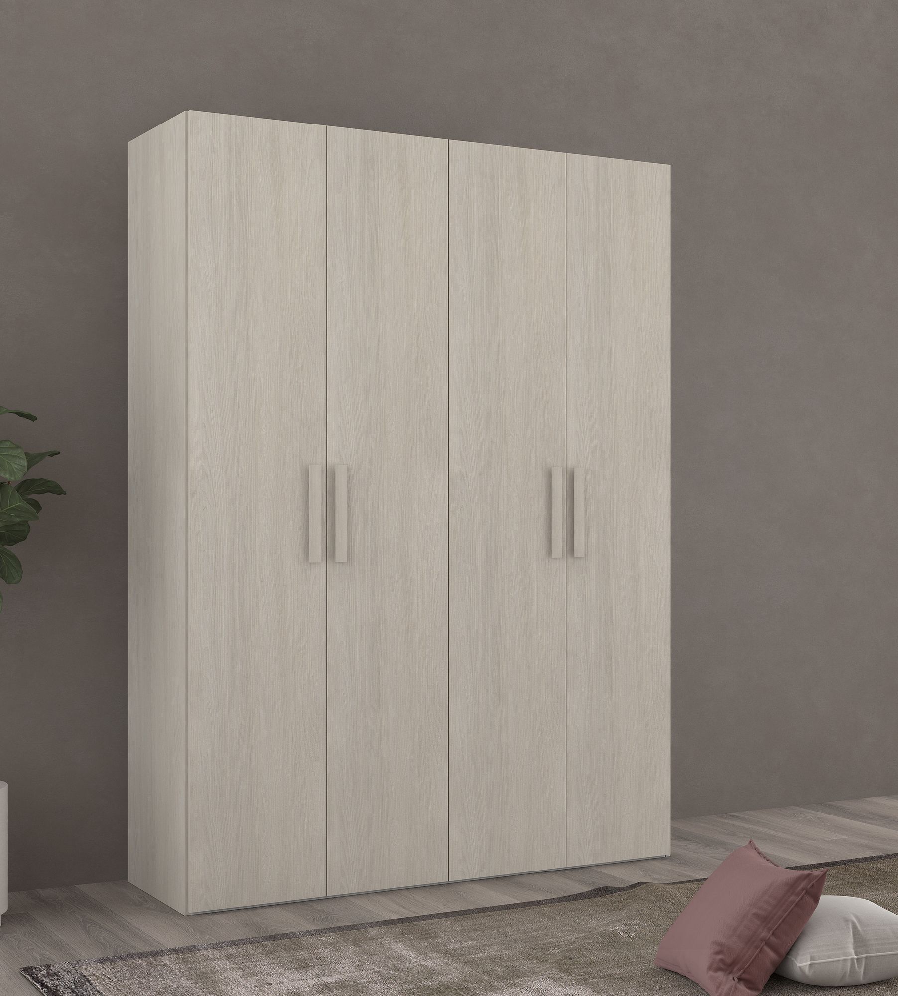 ARMADIO MOD. NEW IDA CM 173X53 H. 236.5 OLMO