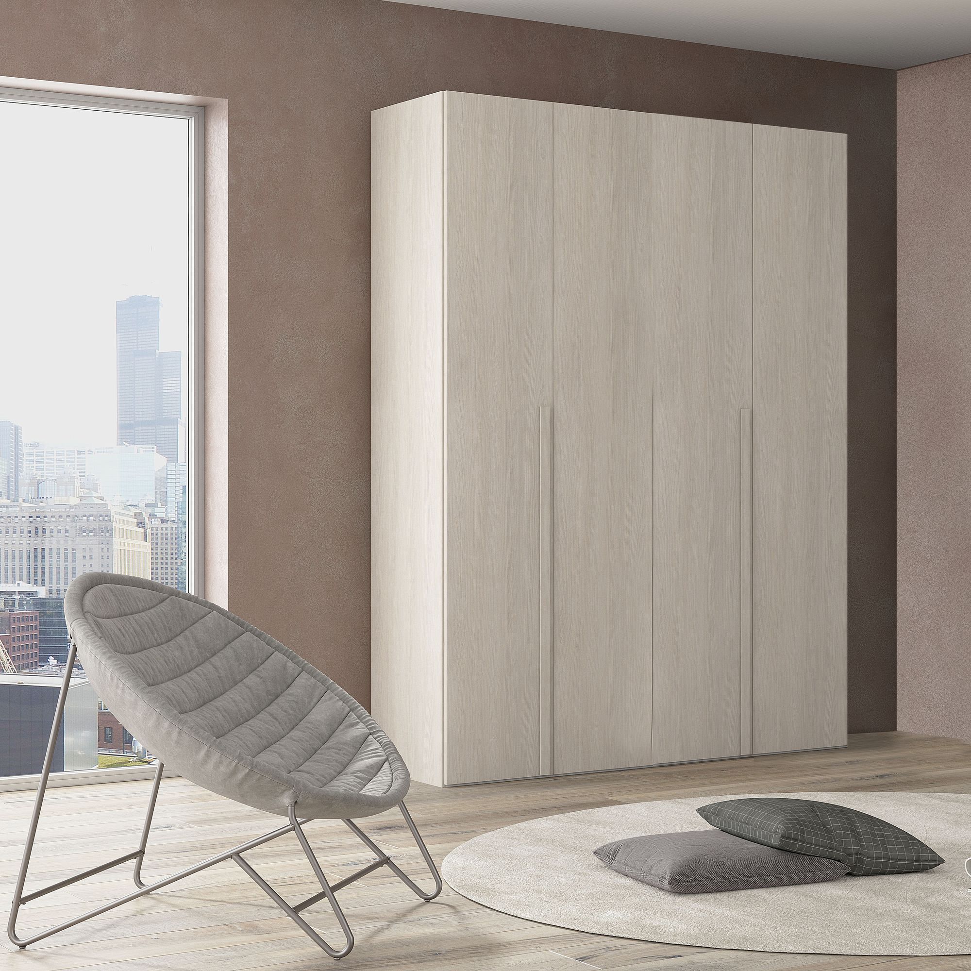 ARMADIO MOD. LOFT CM 181X58 H. 247 OLMO