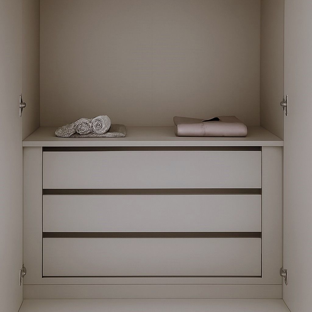 CASSETTIERA INTERNA START 3 CASSETTI CM 88.8 CASHMERE