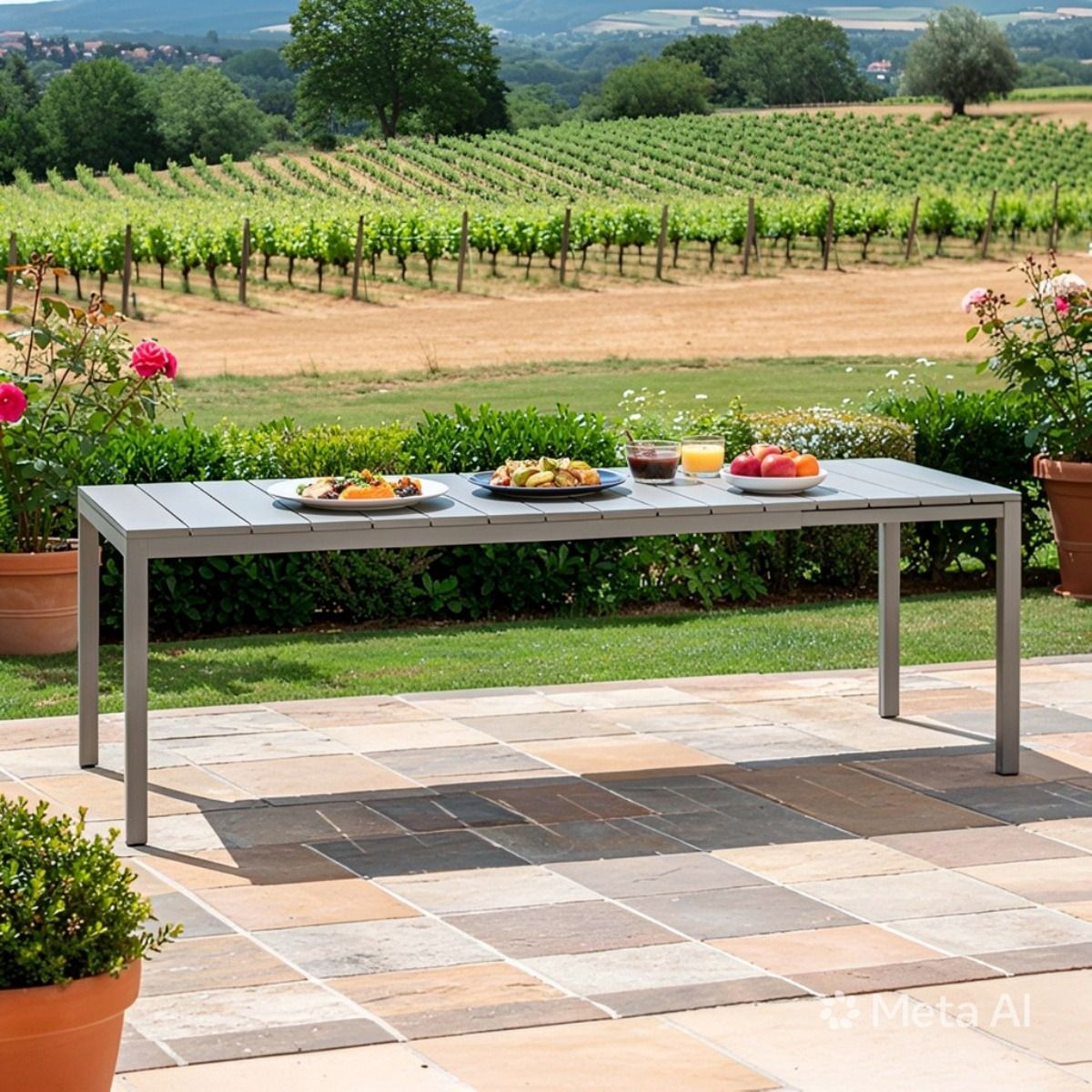 NARDI OUTDOOR - TAVOLO ALLUNGABILE RIO CM 210X100 TORTORA