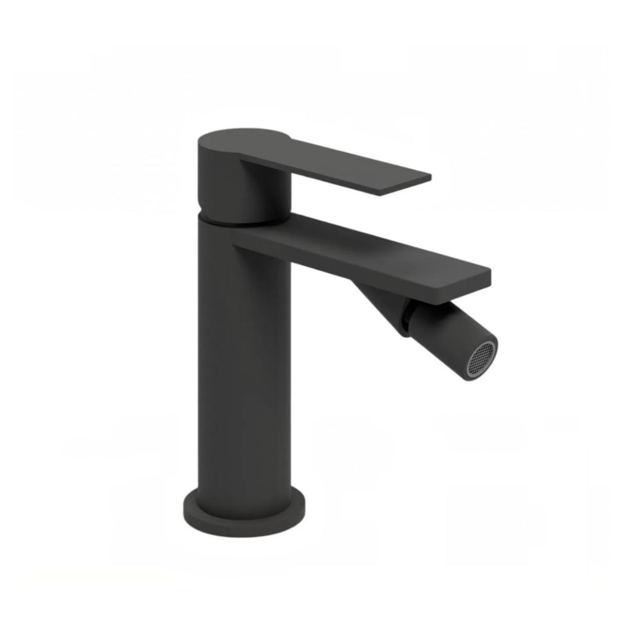 LINEA HORUS - MIX BIDET MONOCOMANDO IN ACCIAIO NERO OPACO
