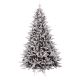 ALBERO DI NATALE FLOCCATO H. 180CM