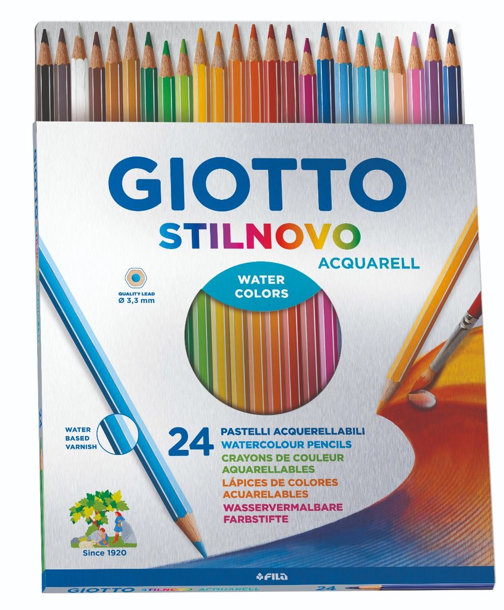 GIOTTO - GIOTTO STILNOVO ACQUARELL CON 24 PASTELLI