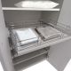 RIPIANO ESTRAIBILE CM 87,2 GRIGIO PERLA