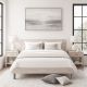 LETTO MATRIMONIALE CON GIROLETTO MOD. KATERINA OLMO PERLA