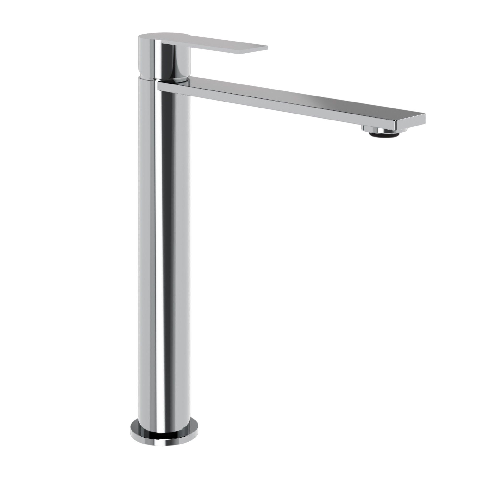 LINEA HORUS - MIX LAVABO MONOCOMANDO IN ACCIAIO CROMATO