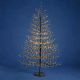 ALBERO LUMINOSO ABETE 1940 LED BIANCO CALDO H. 180CM CON ADATTATORE