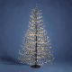 ALBERO LUMINOSO ABETE 3490 LED BIANCO CALDO H. 240CM CON ADATTATORE