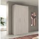 ARMADIO MOD. NEW IDA CM 130X53 H. 236.5 OLMO