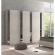 ARMADIO MOD. RIGO CM 270X65 H. 247 FANGO E SPATOLATO