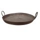 PADELLA DECORATIVA IN FERRO ANTICO 60X50 H 12CM