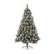 ALBERO DI NATALE INNEVATO MOD. BERRY H. 210CM  