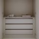 CASSETTIERA INTERNA START 3 CASSETTI CM 88.8 CASHMERE