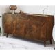 CREDENZA MOD. SMD-06 CM 145X40 H.77 IN LEGNO DI MANGO TINTA NOCE