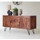CREDENZA MOD. SNV-06 CM 140X45 H.78 IN LEGNO DI SHEESHAM STONE FINISH