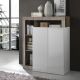 MADIA MOD. HAMBURG CM 108X42 H. 127 BIANCO LUCIDO E PERO