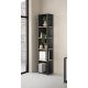 LIBRERIA MOD. SIGN CM 40.8X34.3 H. 204. 7 GRIGIO OPACO E JACKSON HICHORY