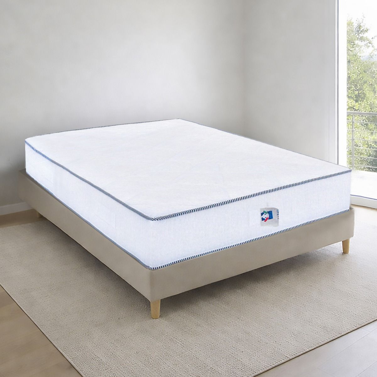 MATERASSO MOD. FRANCO MATRIMONIALE 160X190CM IN SCHIUMA ECOLOGICA