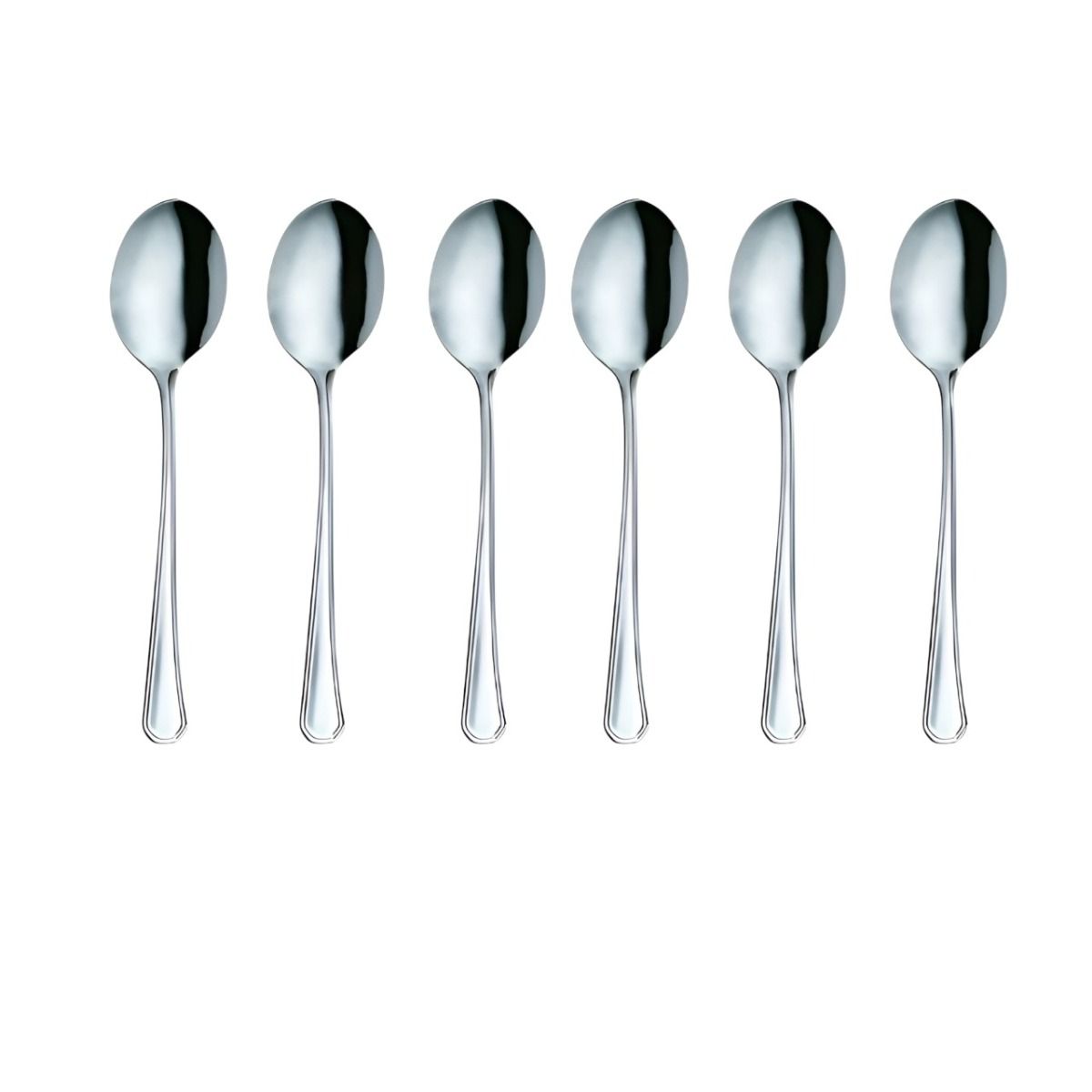 SET 6 CUCCHIAINI DA MOKA LINEA ALASKA 10.3CM